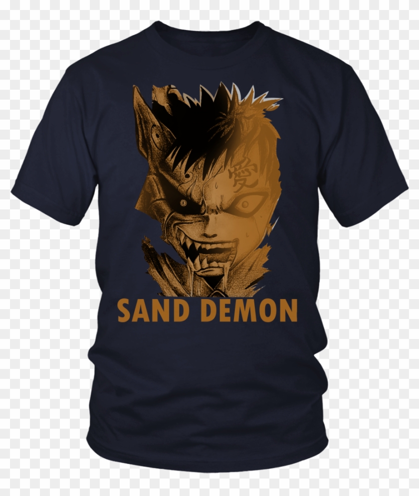 Gaara Sand Monster -men Short Sleeve T Shirt Clipart #2289440