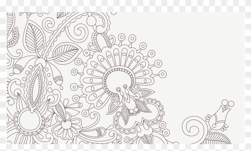 Graphic Free Library Download Motif Format Cdr Png Motif Batik Putih Png Clipart 2289949 Pikpng