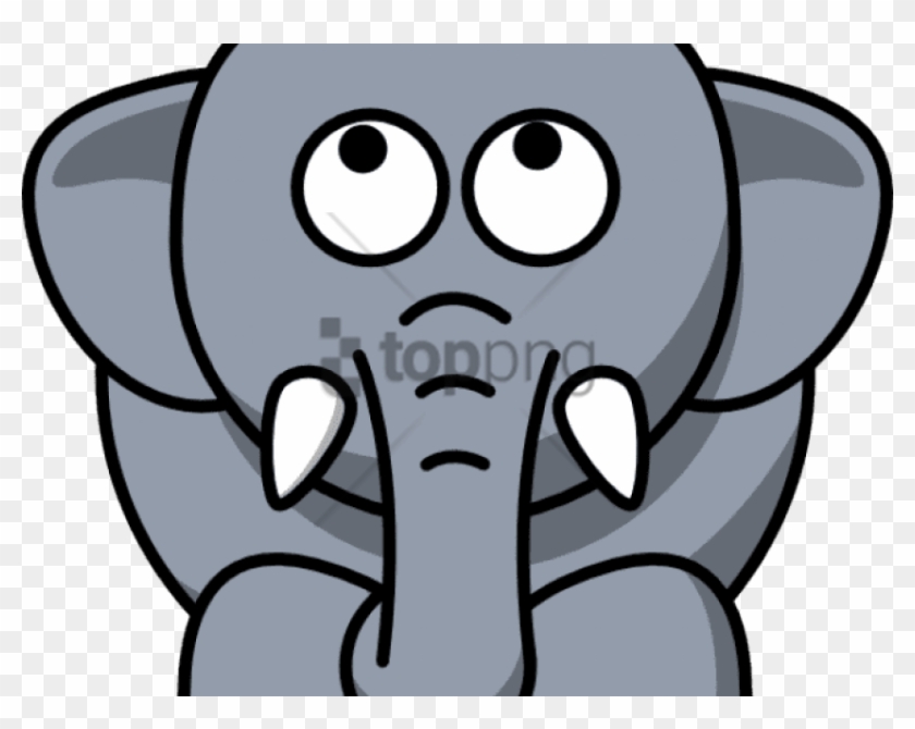 Free Png Elephant Face Png Image With Transparent Background - Clipart Elephant Face #2290091