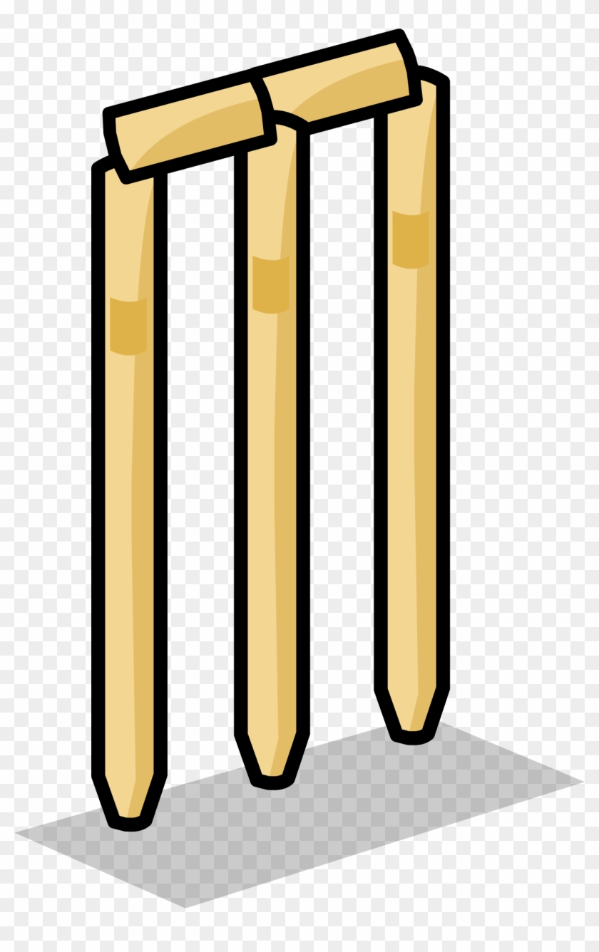 Image Wickets Sprite Png - Cricket Wickets Clipart Transparent Png #2290366