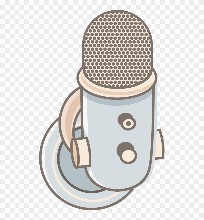 A Microphone For A Podcast - Paper Plates Summer Crafts Clipart #2290831