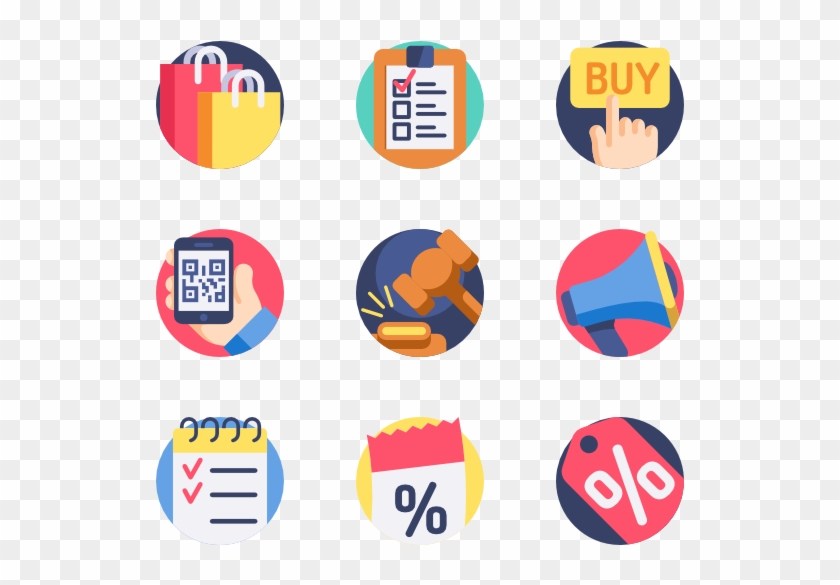 E-commerce - Circle Clipart #2290942