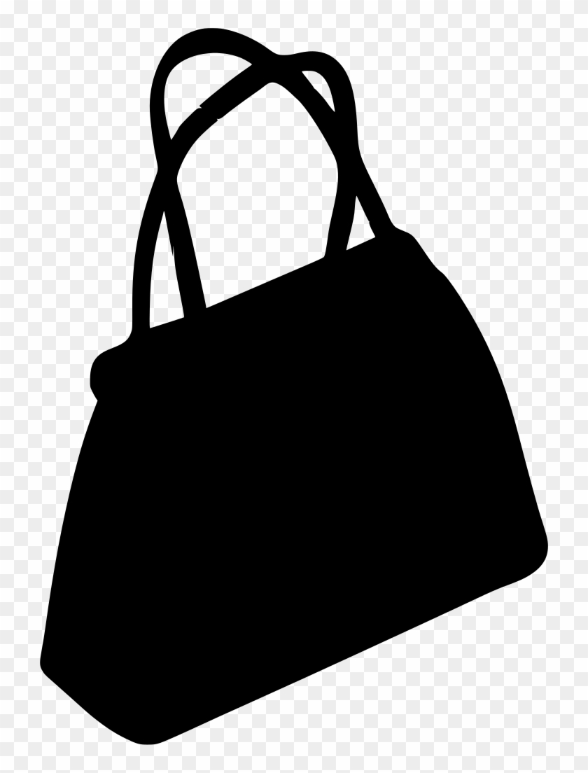 Download Png - Purse Black And White Clipart Transparent Png #2291473