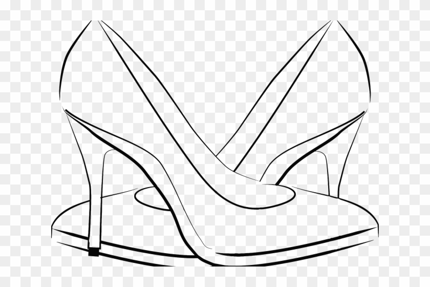 Women Shoes Clipart Chappal - Ladies Shoes Vector - Png Download #2291838