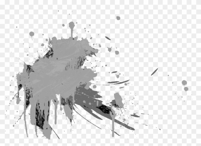 I Can Sign The Color Gray - Color Splash Png Black And White Clipart