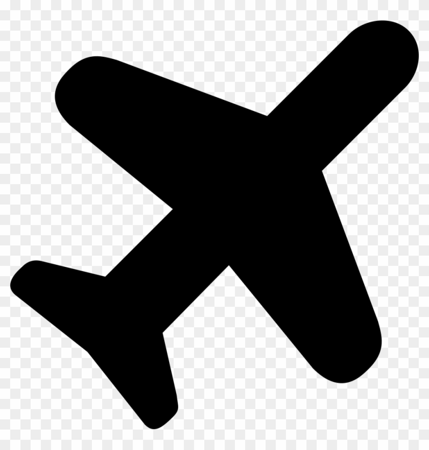 980 X 981 3 0 - Black Airplane Icon Transparent Clipart #2291900