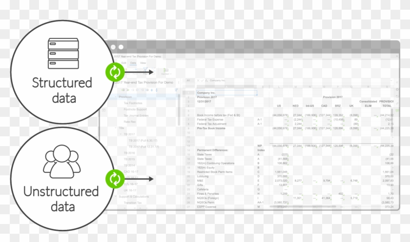 Efficient Tax Statement Preparation Clipart