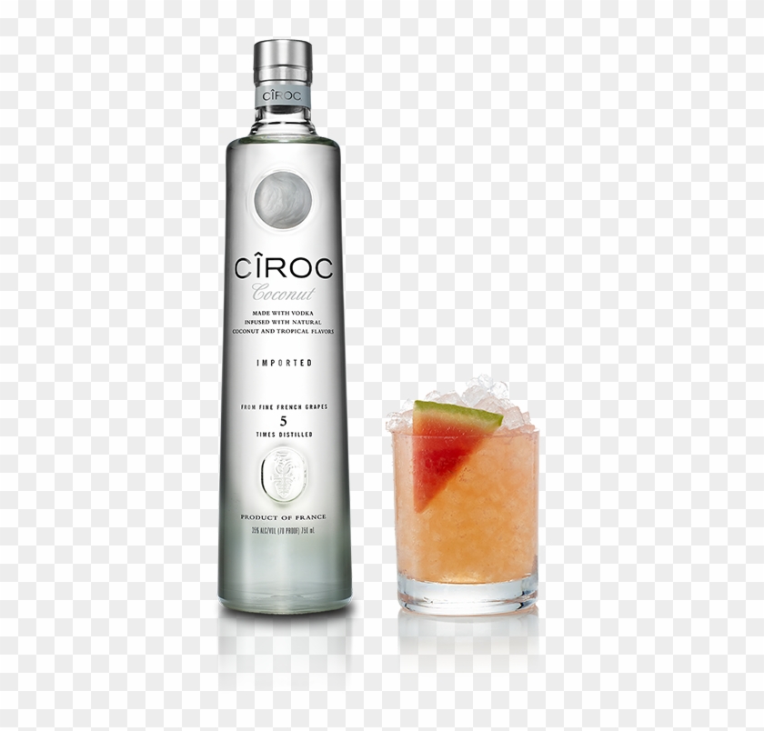 Cîroc™ Coconut, Watermelon Juice, Lime Juice, Simple - Ciroc Coconut Clipart