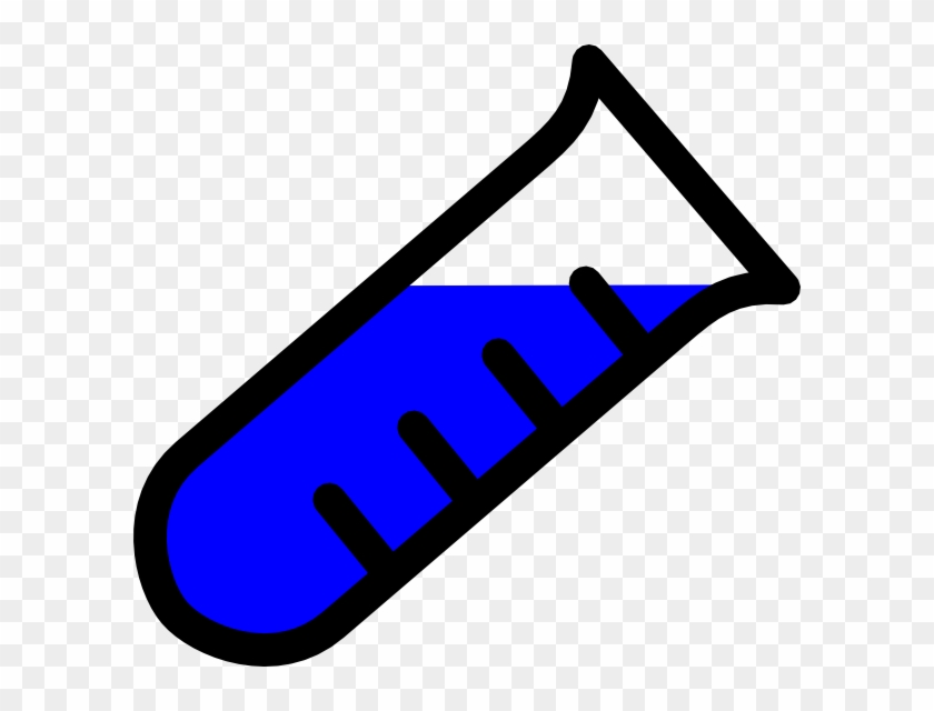 Test Tube Clipart Blue Test Tube Clip Art - Test Tube Clipart - Png Download #2292267