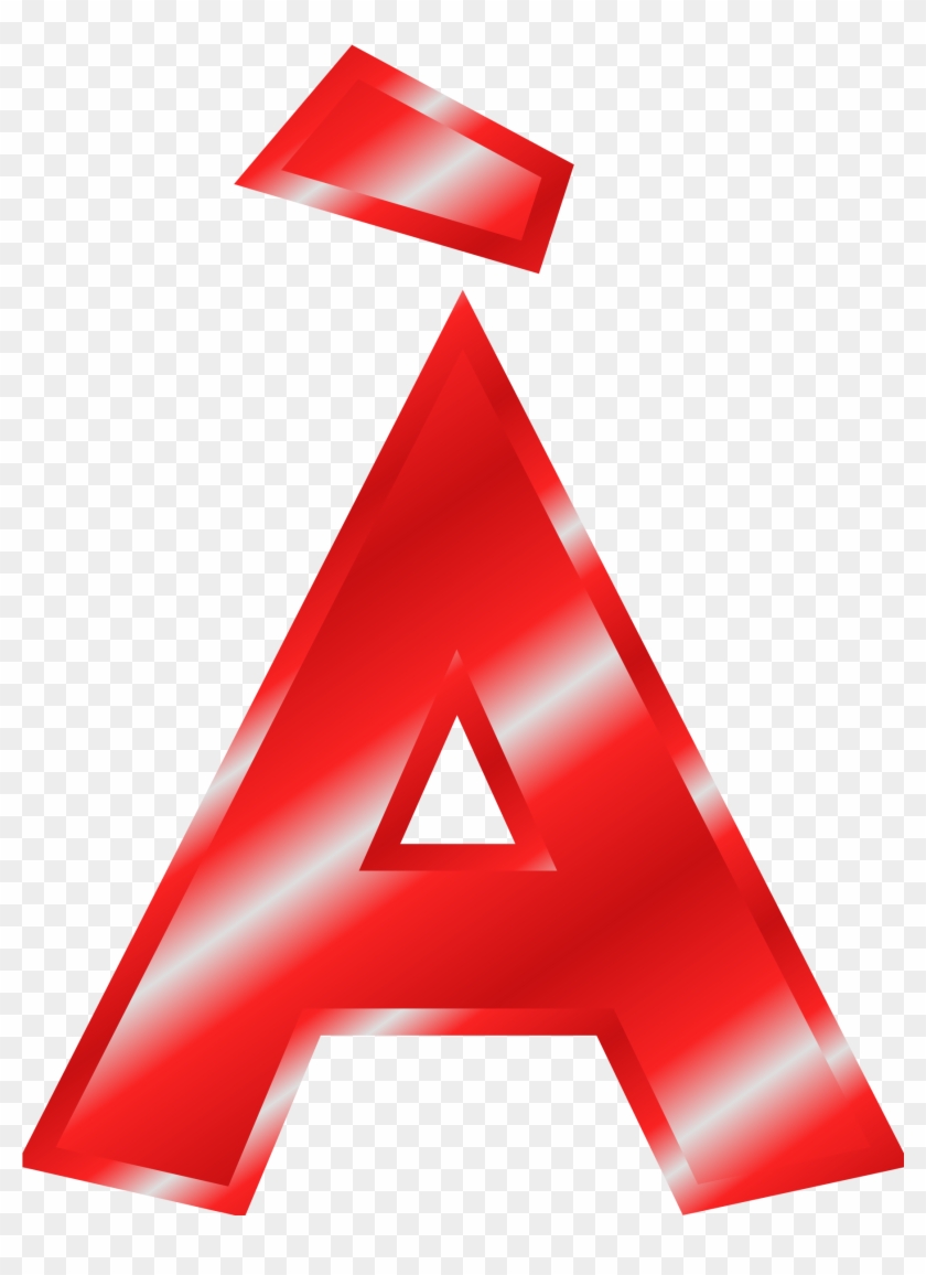 Alphabets Clipart Red - Red Alphabet Letters - Png Download