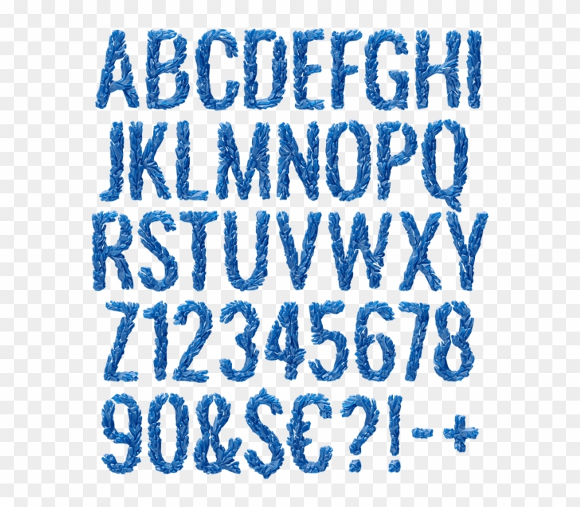 Frozen King Font Majectic Fantasy Typeface From Ice - Font Clipart #2292748