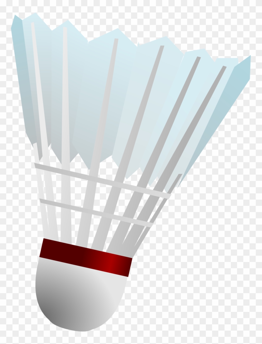 Image Freeuse Download File Shuttlecock Png Wikimedia - Shuttlecock Svg Clipart #2292945