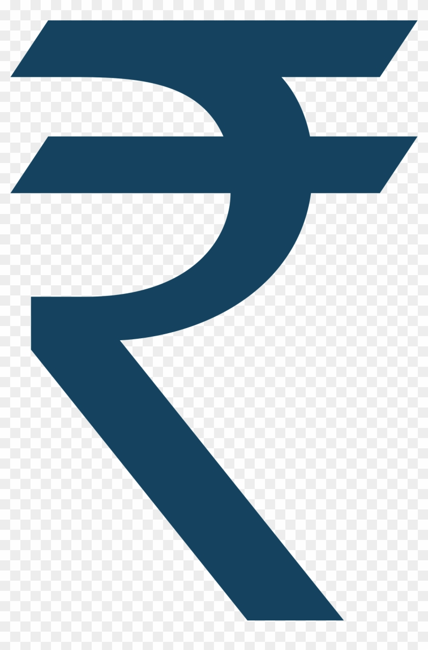 Indian Rupee Sign Currency Symbol - Rupees Symbol Font Free Download Clipart