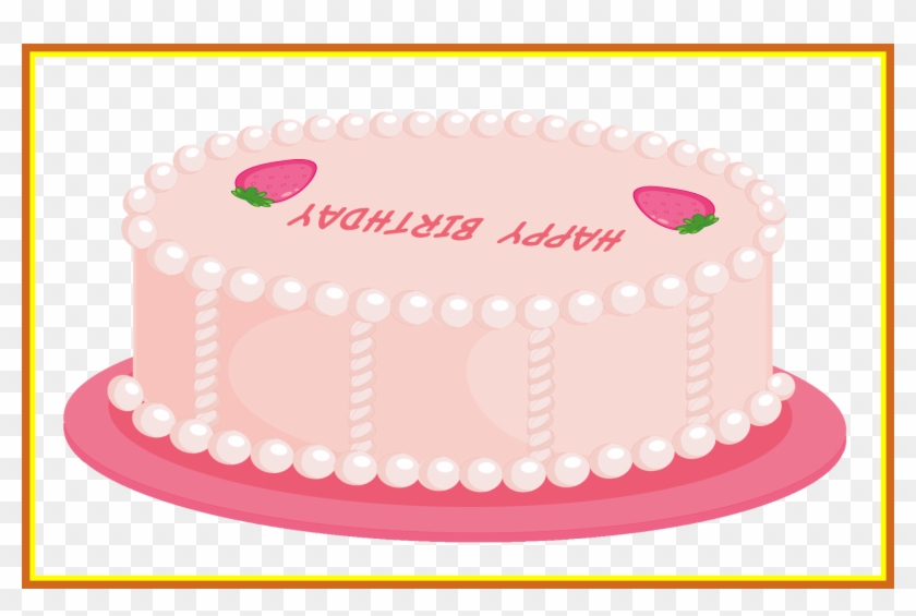 Amazing Happy Birthday Wishes Greetings Clipart Cake - Desenho De Bolo Aniversario - Png Download