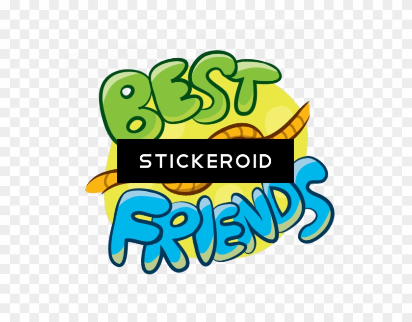 Best Friends Bbf Friend Friendship - Friendship Stickers Png Clipart #2293564