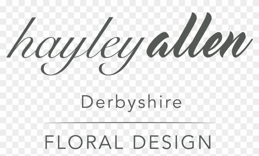 Hayley Allen Floral Design - Calligraphy Clipart #2293714