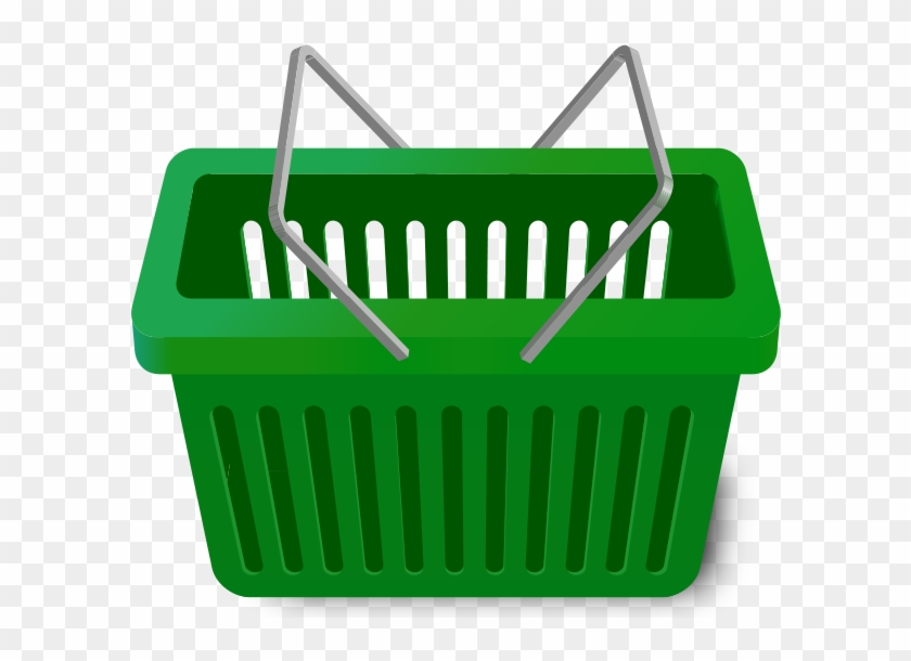 Shopping Cart Dark Green - Shopping Basket Png Transparent Clipart #2293751
