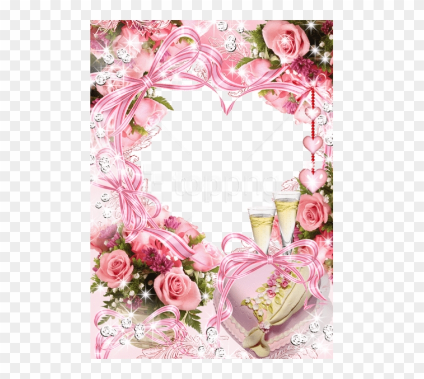 Free Png Wedding Anniversary Transparent Frame Background - Wedding Anniversary Photo Frame Clipart