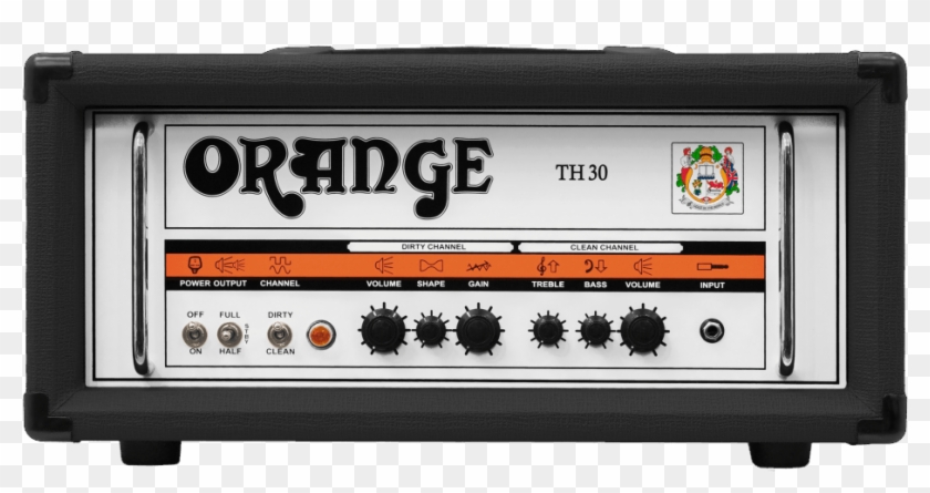Orange Th30 Thunder 30 Black - Orange Th30 Clipart
