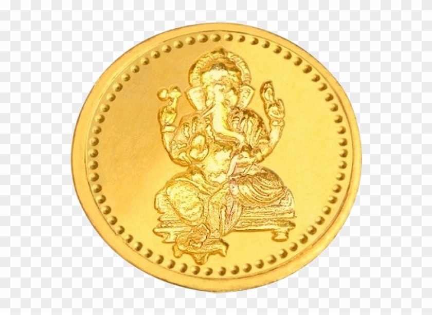 Gold Necklace Sets - Gold Coins Ganesh Clipart #2294144
