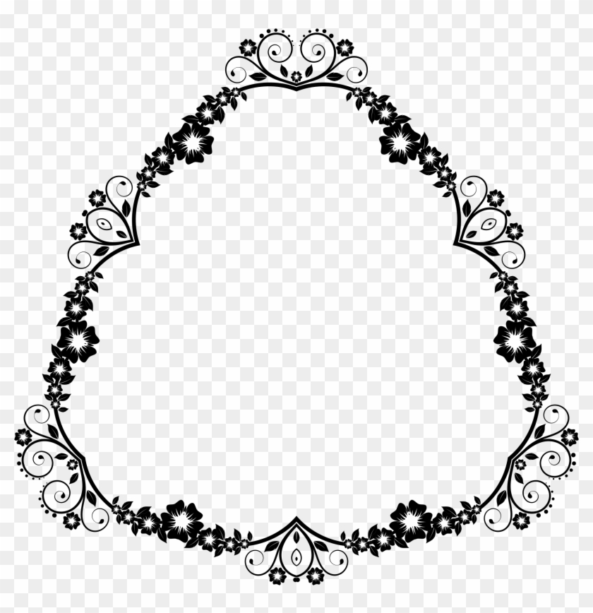 This Free Icons Png Design Of Flower Frame Extrapolated - Circle Clipart #2294178