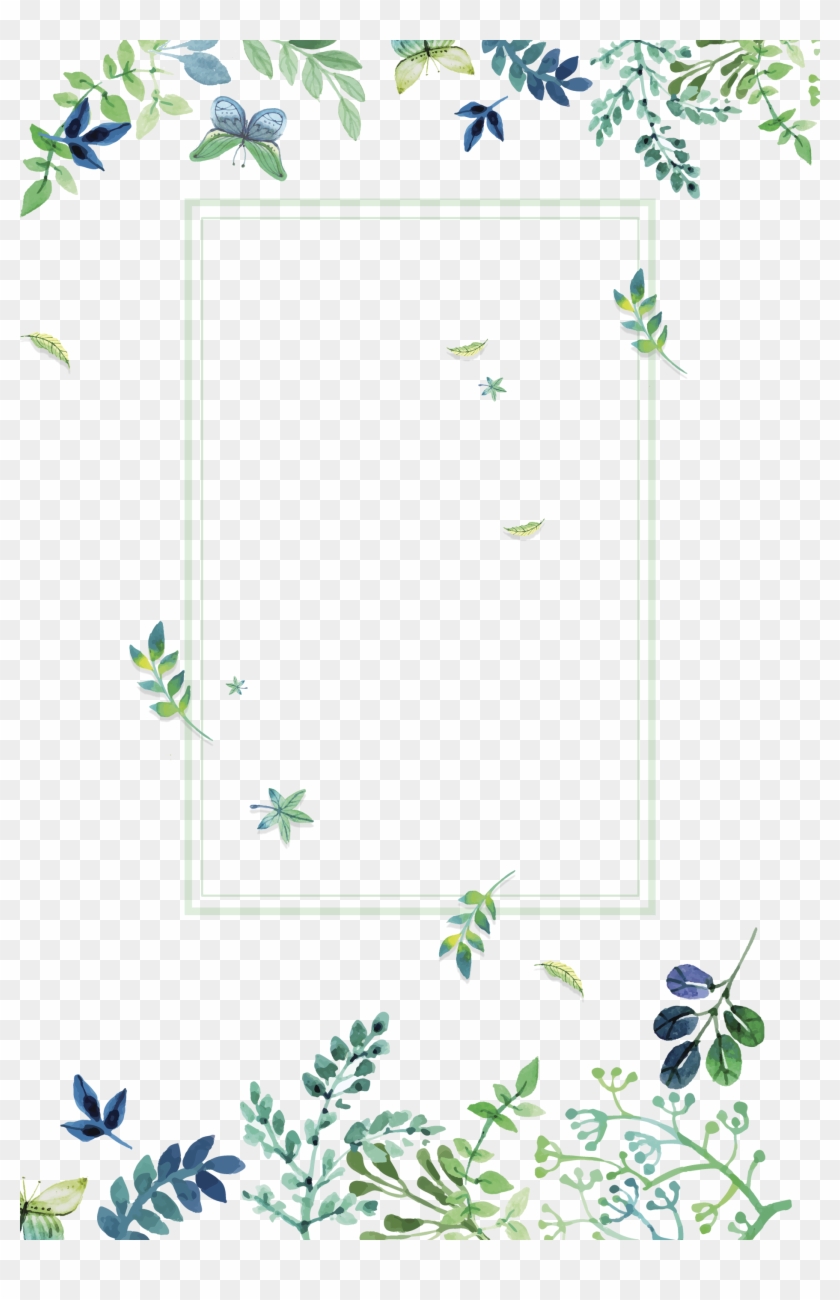 Flores Wallpaper, Iphone Wallpaper, Wallpaper Backgrounds, - Green Watercolor Floral Png Clipart