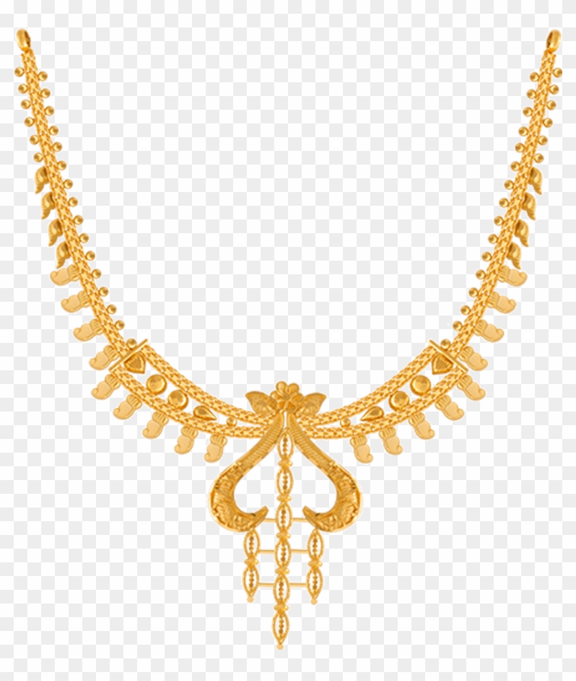 22k Yellow Gold Necklace - Gold Necklace With Price Clipart