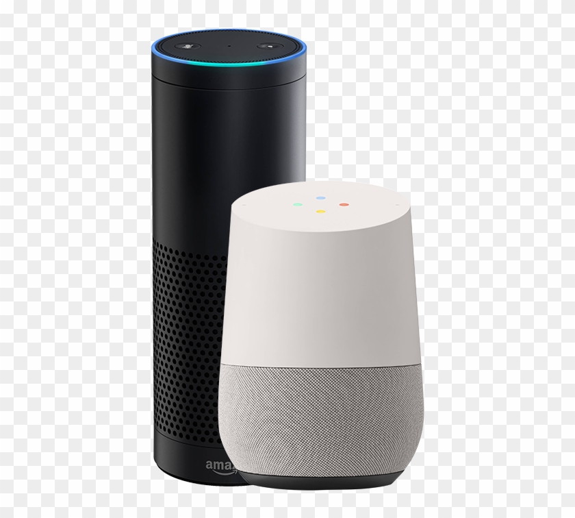 Google Home And Amazon Alexa - Computer Speaker Clipart