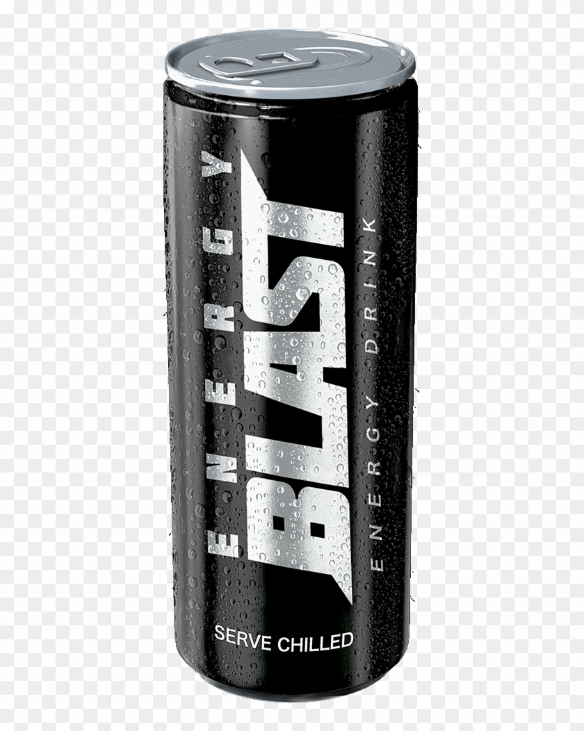 Energy Blast Can - Monochrome Clipart #2294547