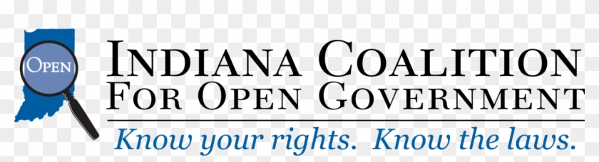 Indiana Coalition For Open Government - Electric Blue Clipart