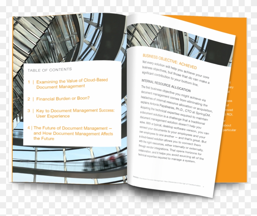 Cloud-based Document Management - Brochure Clipart #2295431