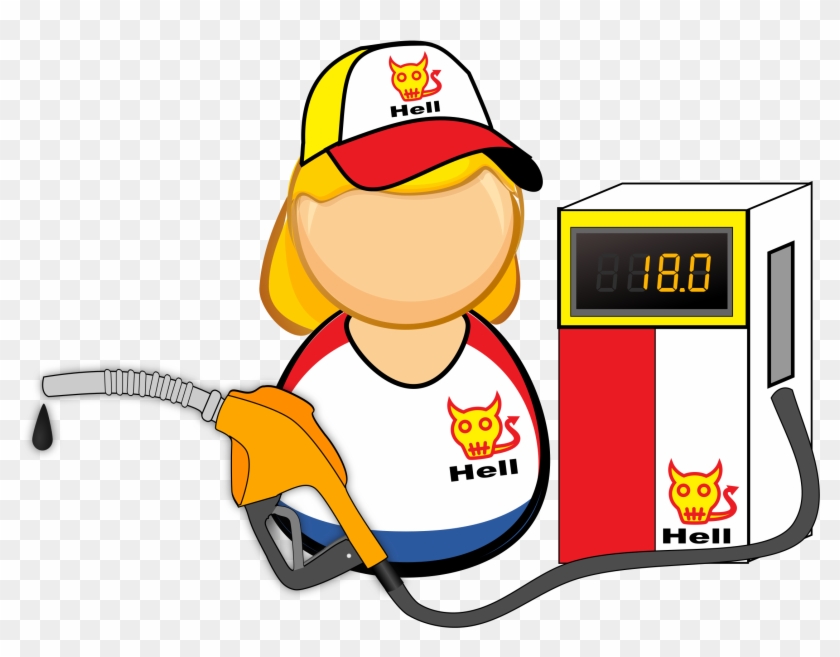 Big Image - Transparent Gas Station Clipart - Png Download