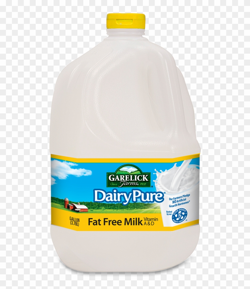 Dairypure Fat Free Milk Clipart