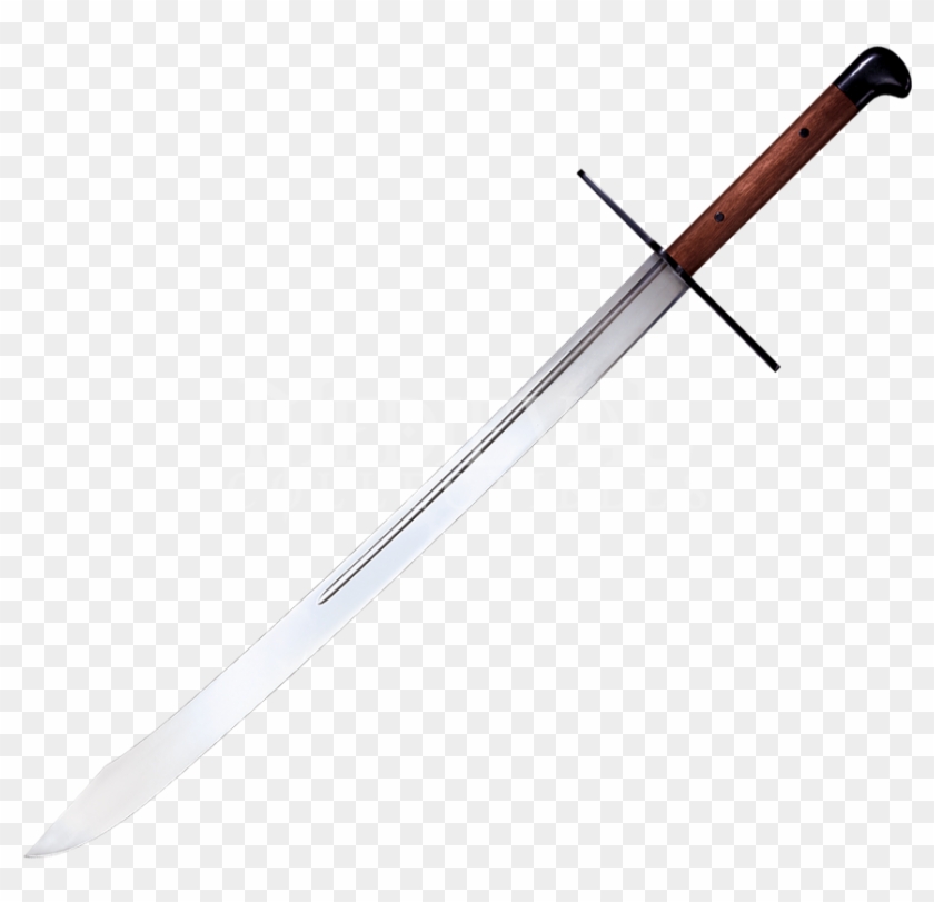 Clip Point Saber - Falchion Sword - Png Download #2296223