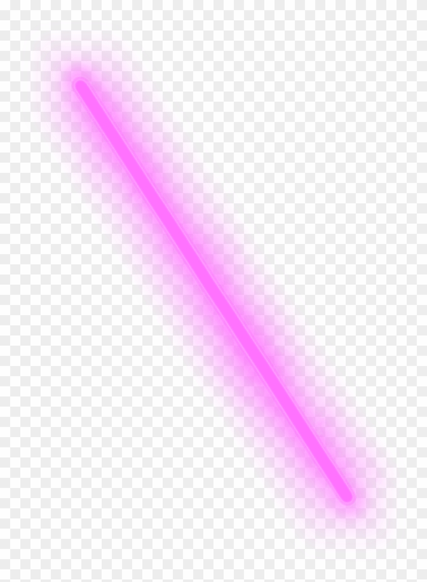 #saber #neon #starwar #jedi #glow #line - Glowing Neon Line Png Clipart #2296260