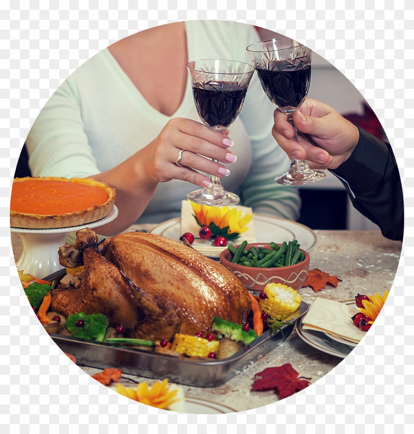 Ten Ways To Save Water This Holiday Season - Wine Toast On Thanksgiving Clipart #2296761