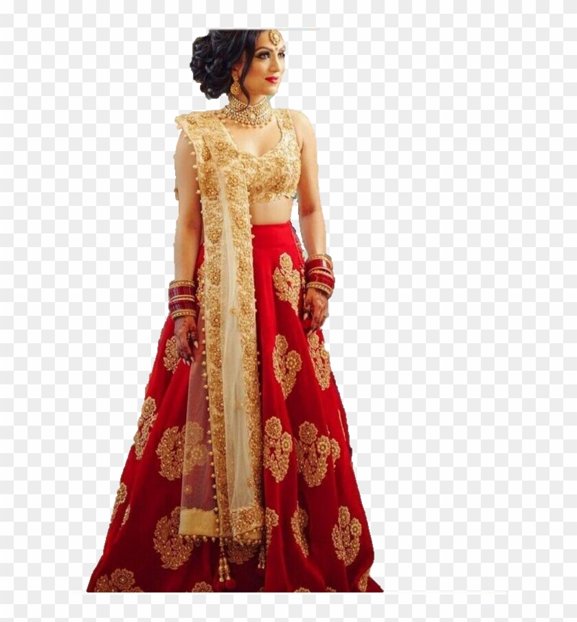 Transparent Blouse Lehenga - Lehenga Choli Clipart #2296921
