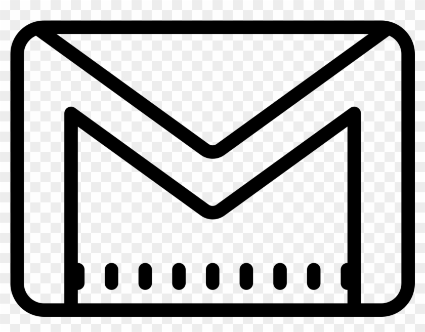 Gmail Blanco Y Negro , Png Download Clipart #2297049