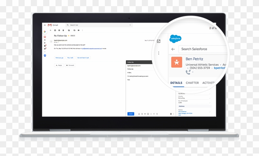 Seamlessly Integrate Your Crm With Google Sheets - Salesforce.com Clipart