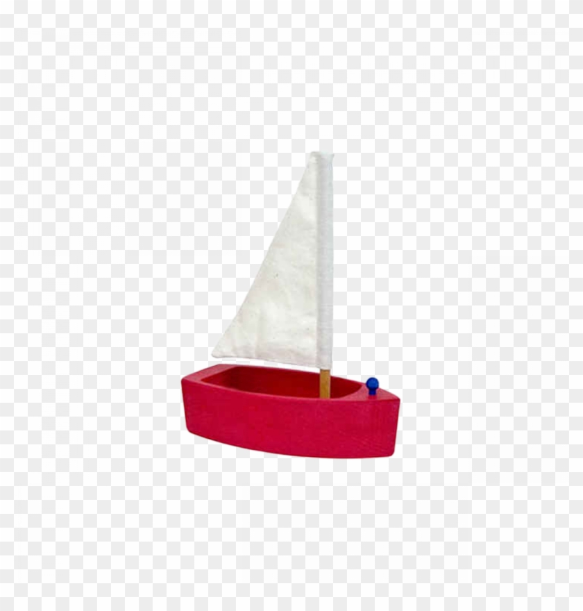 Wooden Sail Boat - Toy Sailboat Clipart #2297483