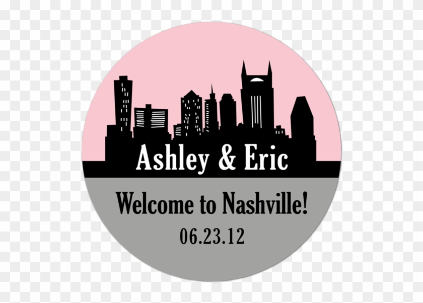 Nashville Skyline Silhouette Png Clipart #2297613