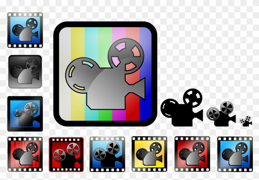 Cinematography Cinema Camera - Cine Cinematografía Clipart