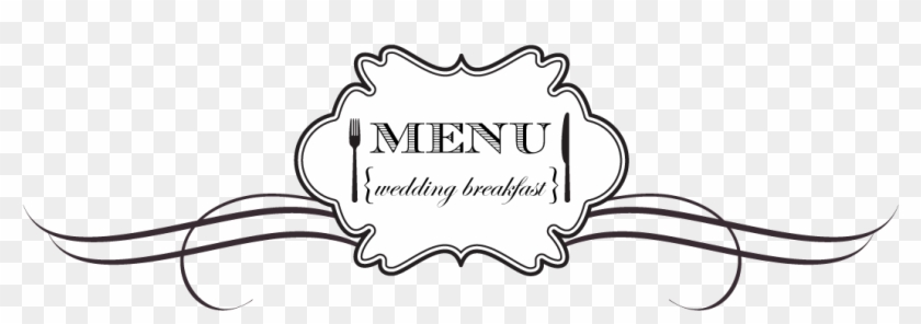 Michael & I Have Carefully Chosen Our Menu Together, Clipart #2298046