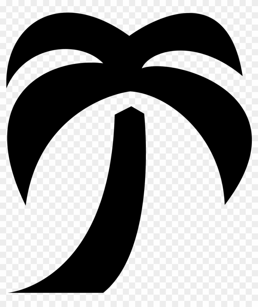 Palm Tree Icon Png - Palm Tree Bullet Points Clipart #2298081