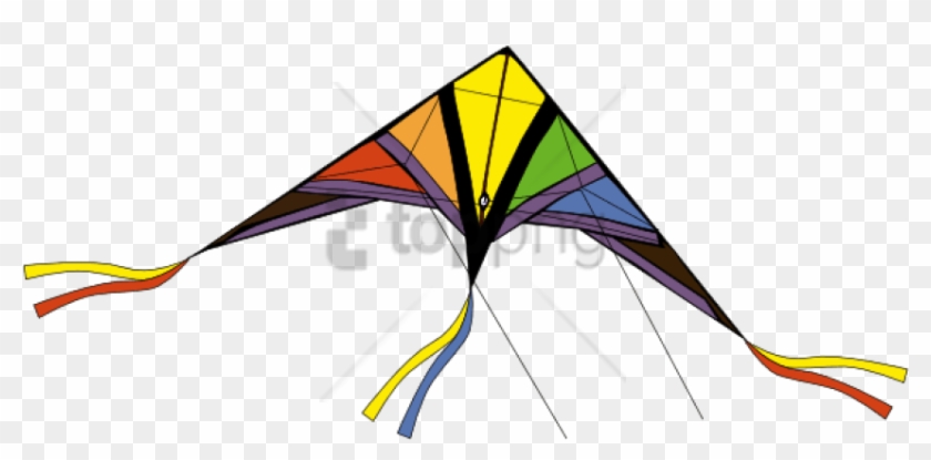 Free Png Download Kitecolorful - Kite Flying Transparent Background Clipart