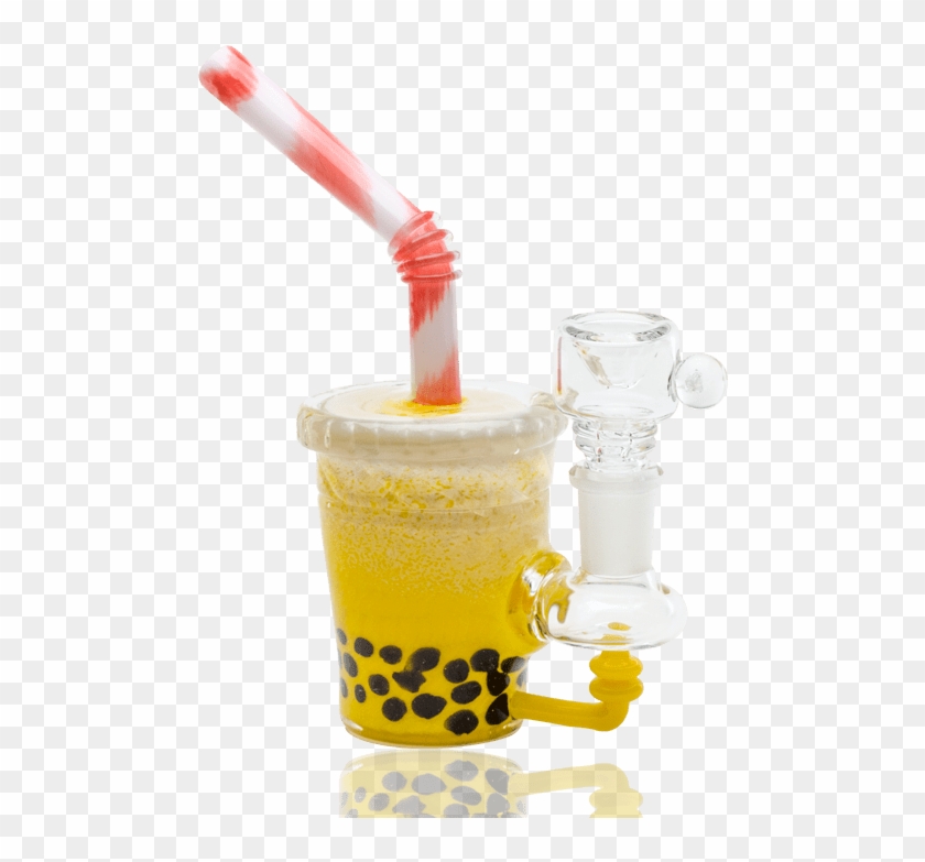 Boba Tea Custom Mini Rig Water Bubbler By Empire Glassworks - Bubble Tea Clipart