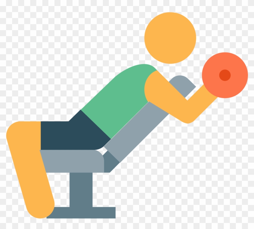 Graphic Royalty Free Stock Fitness Icono Descarga Gratuita - Workout Icon Color Clipart #2299212