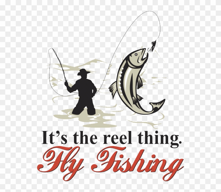 Clip Art Design Transprent - Vector Fly Fishing - Png Download
