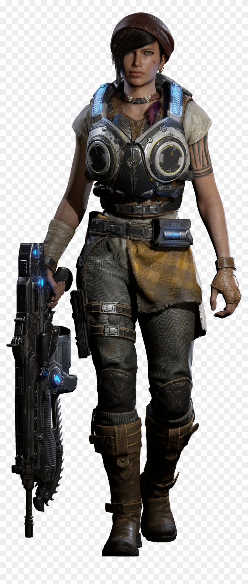 Gears Of War 4 Characters - Gears Of War 4 Kait Png Clipart #2299446