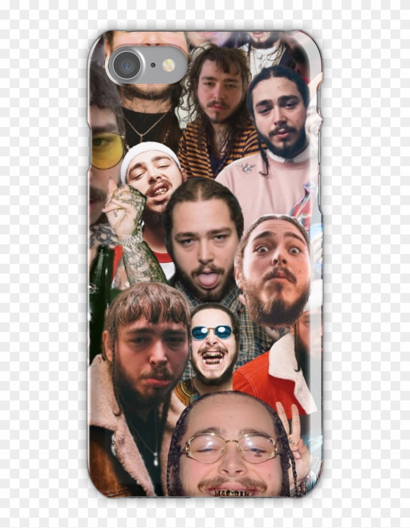 Post Malone Collage Iphone 7 Snap Case - Post Malone Photo Collage Clipart